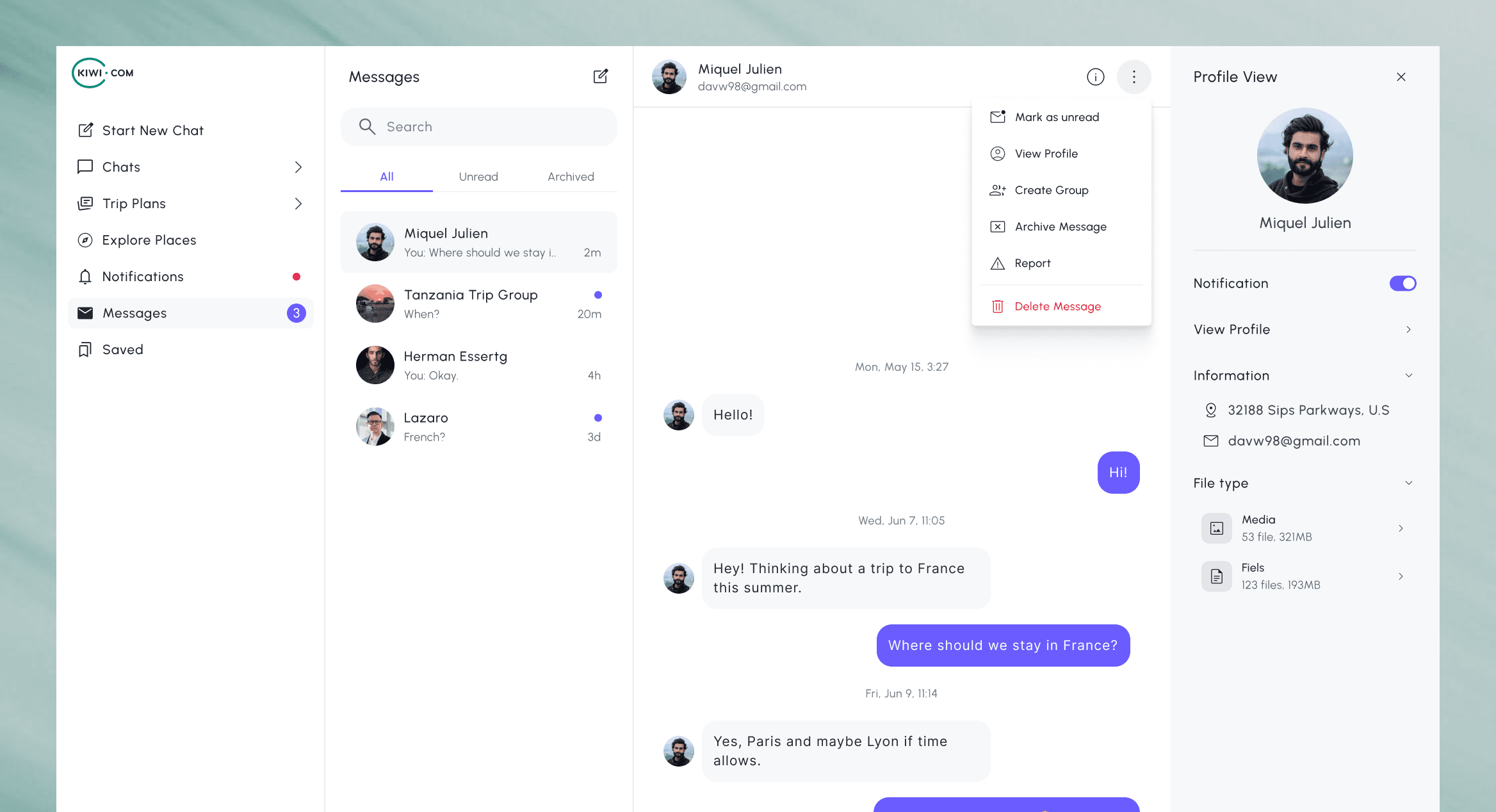 AI agents workspace in hiublue