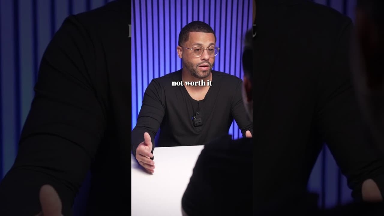 A frame from the recording