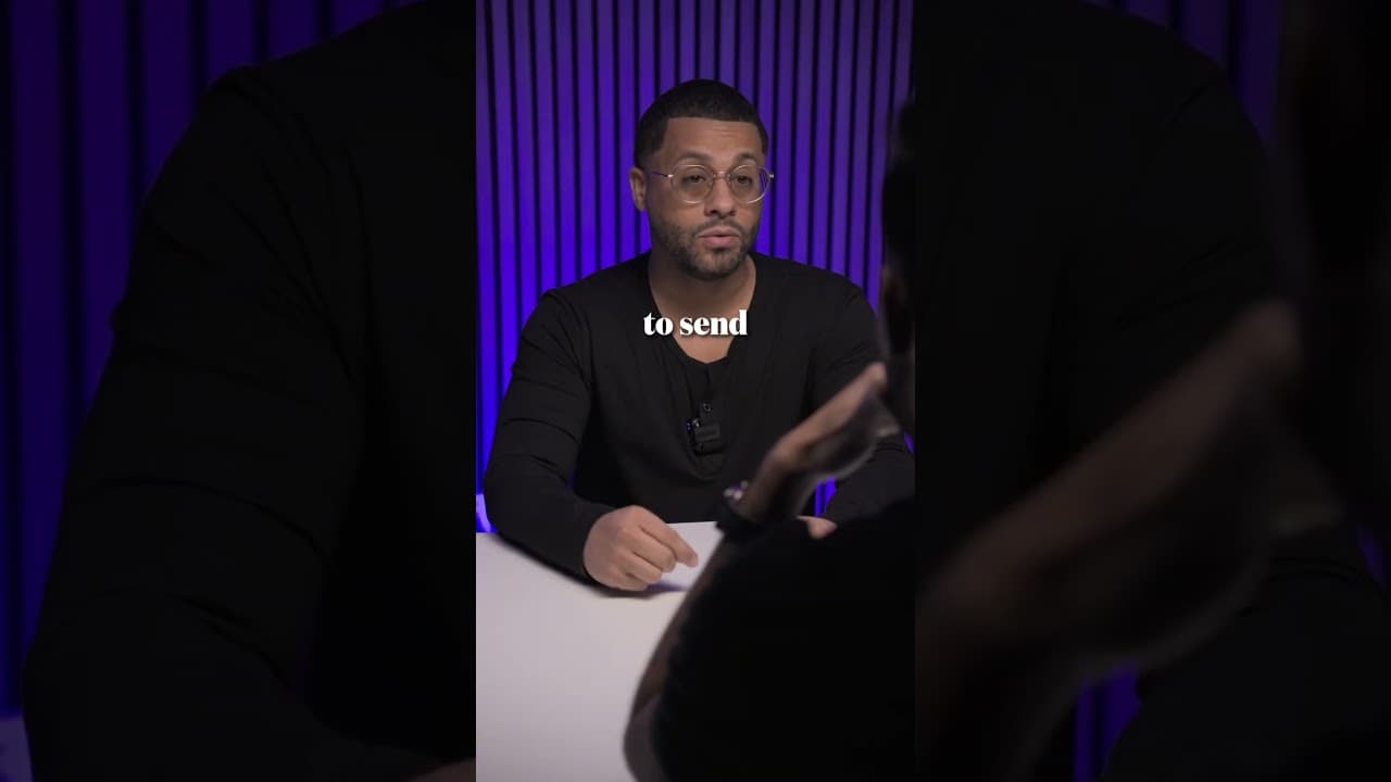 A frame from the recording